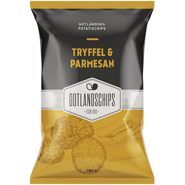 Gotlandschips Tryffel Parmesan 180G