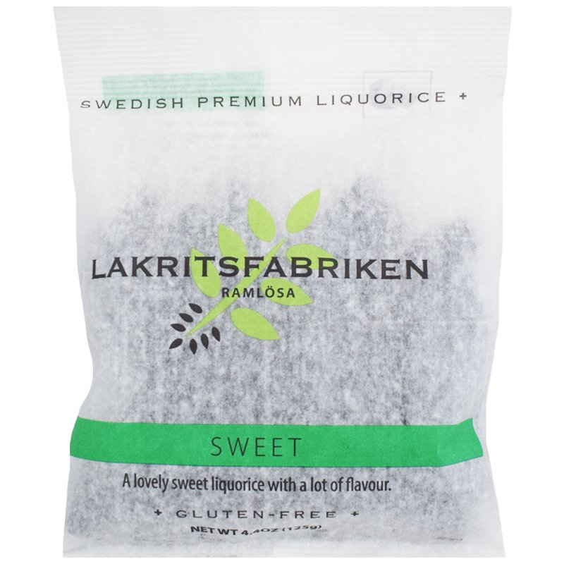 Sötlakrits 125g - 68% rabatt