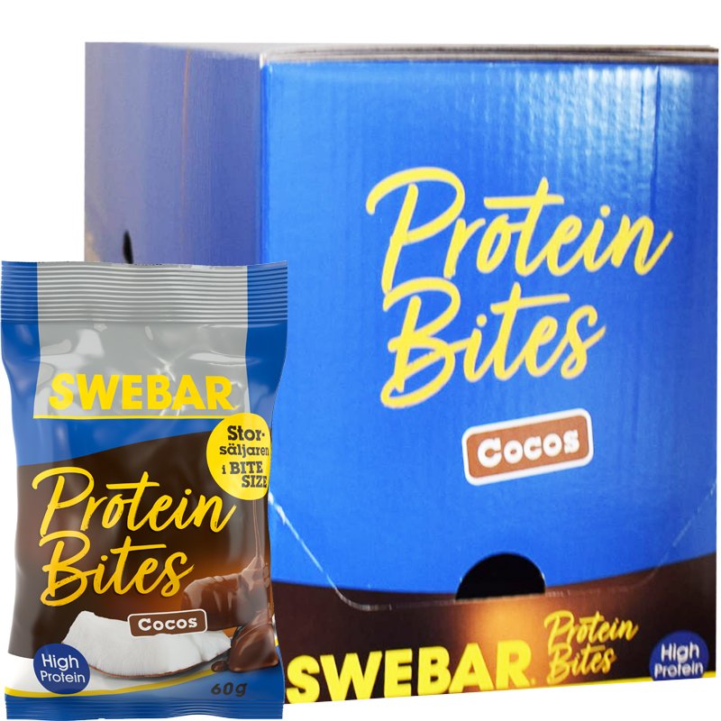 Protein Bites Cocos 12-pack - 73% rabatt
