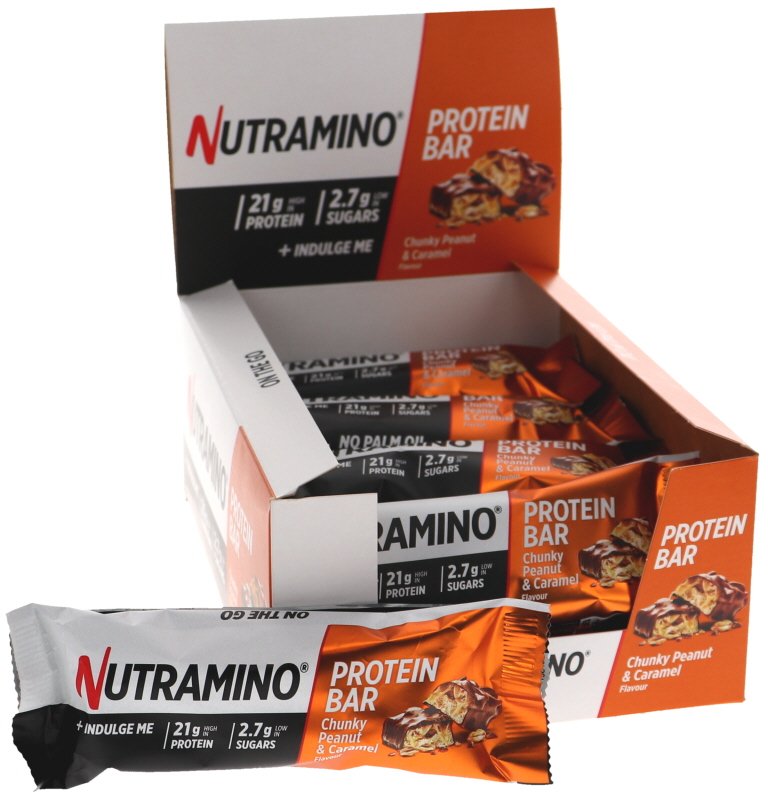 Proteinbars Chunky Peanut & Caramel 12-pack - 48% rabatt