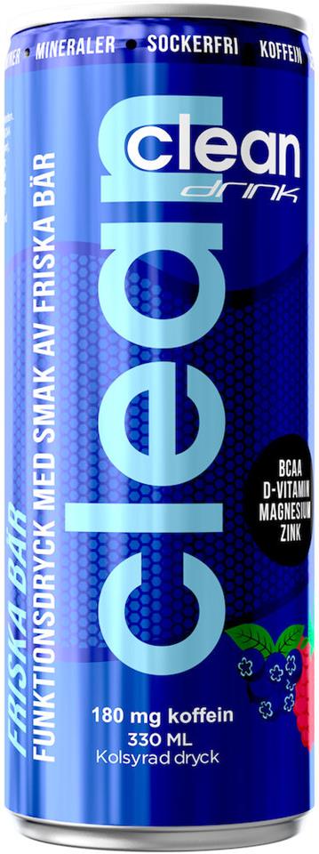 Clean Drink BCAA Nordiska Bär 33cl