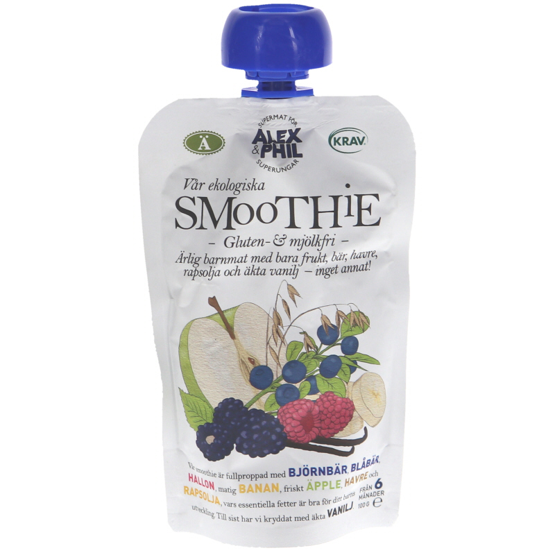 Smoothie Blåbär & Vanilj 6M - 17% rabatt