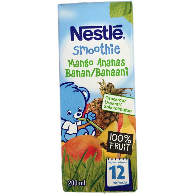 Smoothie mango, ananas & banan - 50% rabatt