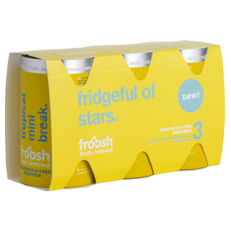 Smoothie Stjärnfrukt & Yuzu 3 x 150ml - 28% rabatt
