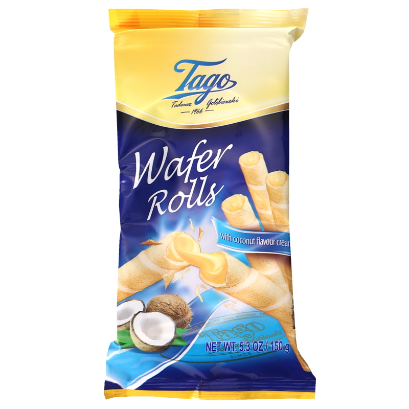Wafer Rolls Kokos - 50% rabatt