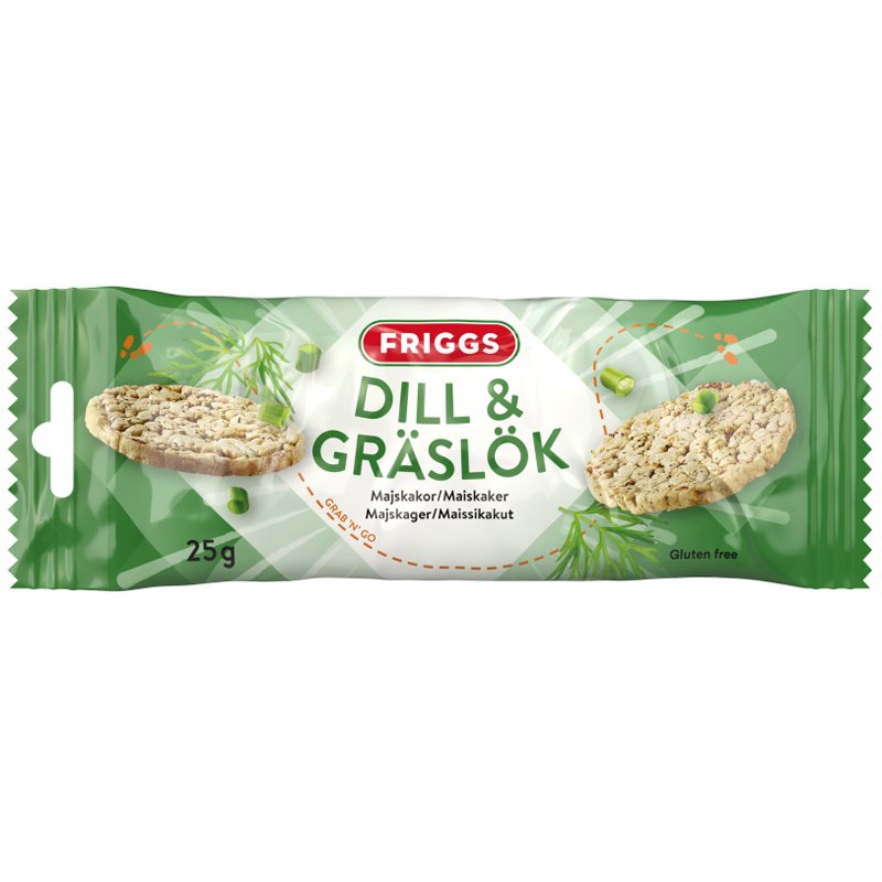 Majskakor Dill & Gräslök - 11% rabatt