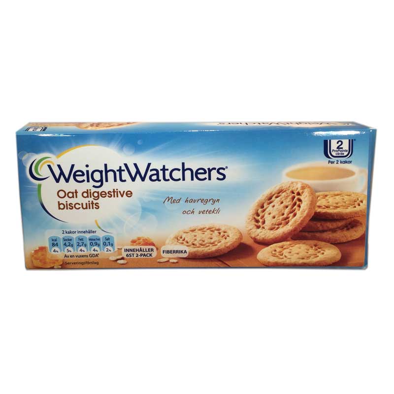 Digestivekex WeightWatchers - 85% rabatt