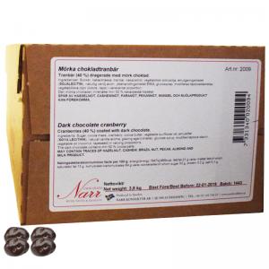Godis Mörka Chokladtranbär 3,8kg - 67% rabatt
