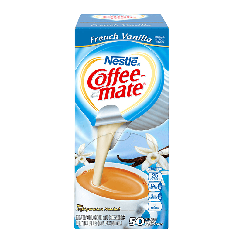 Coffee-Mate Liquid Creamer Singles - French Vanilla