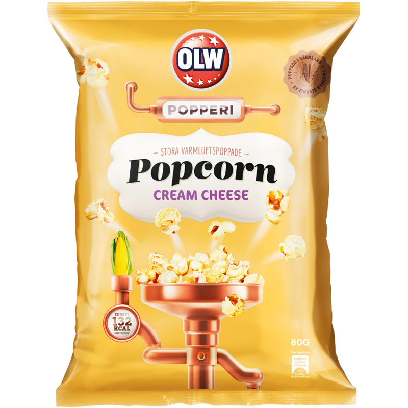 Popcorn Cream Cheese - 7% rabatt
