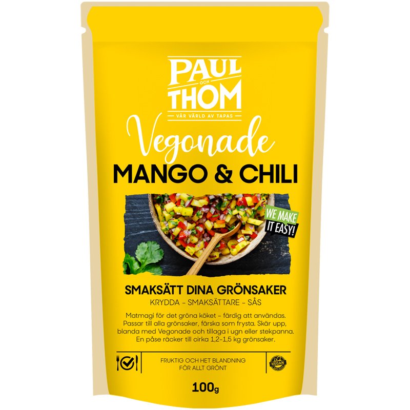 Vegansk Marinad Mango-Chili - 25% rabatt