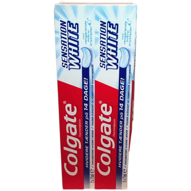 Tandkräm Sensation White - 50% rabatt