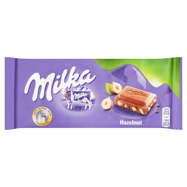Milka Hasselnöt 100g