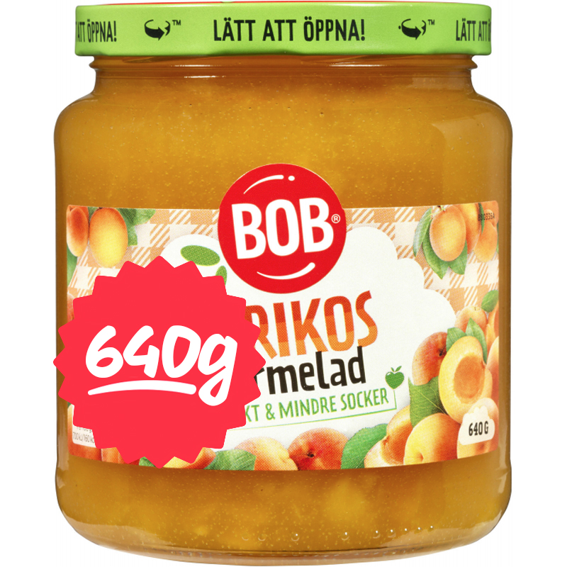 Aprikosmarmelad 640g - 40% rabatt