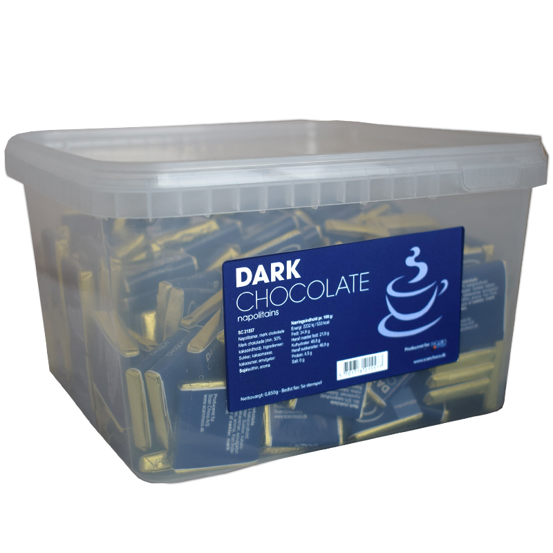 Hel låda Mörk Choklad 850g - 76% rabatt
