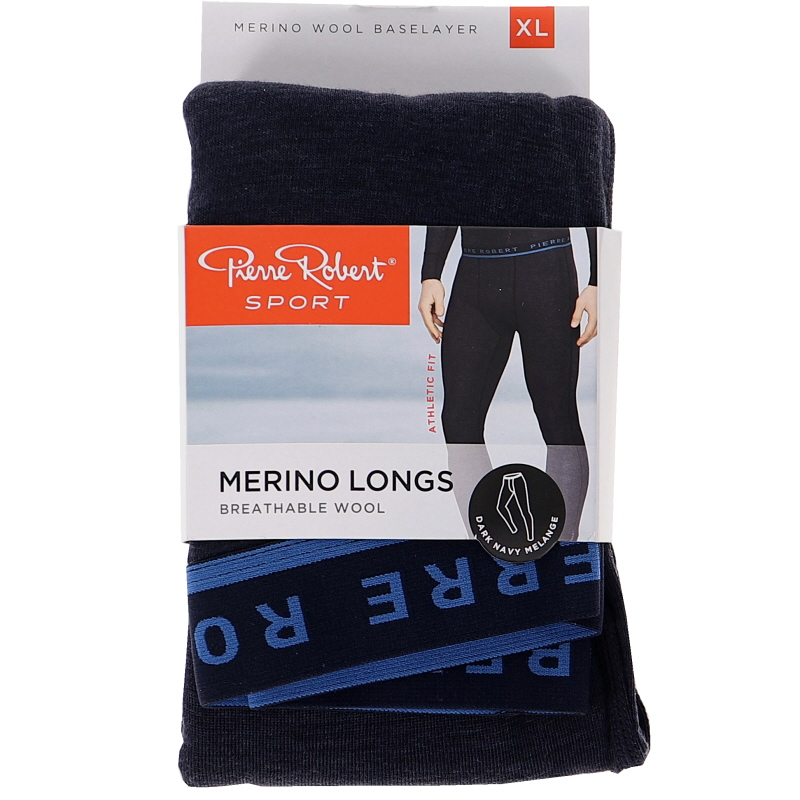 Ullunderställsbyxor Dark Navy Stl XL - 63% rabatt