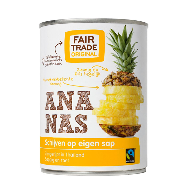 Ananasskivor 560g - 33% rabatt