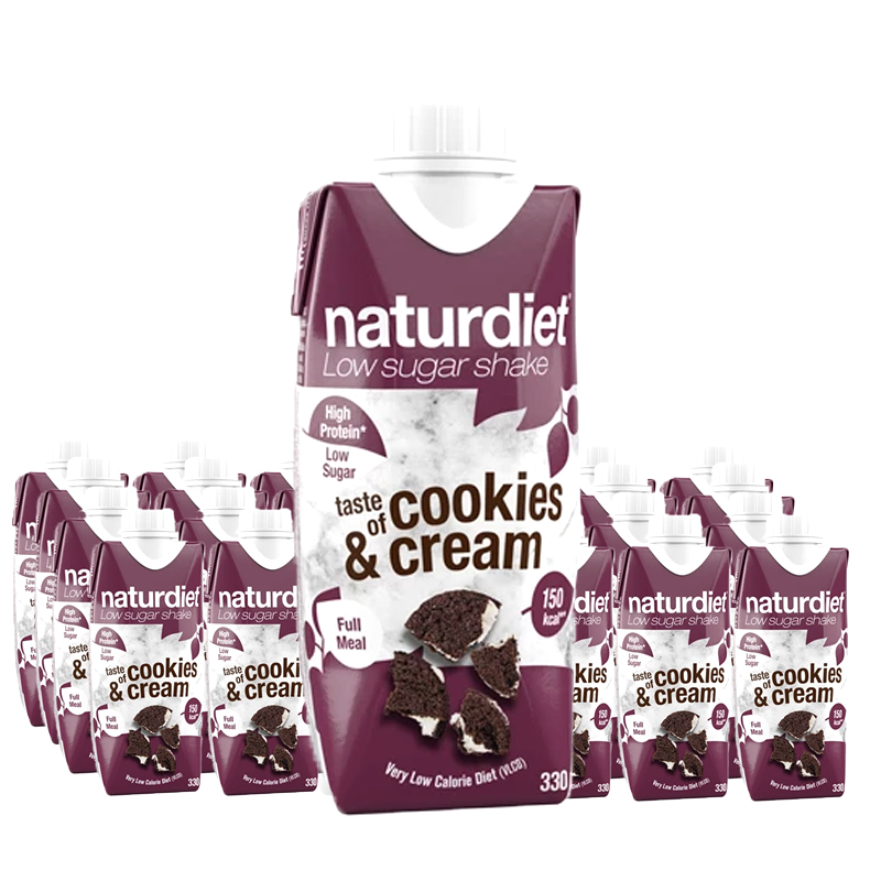 Måltidsersättning Shake Cookies & Cream 24-pack - 28% rabatt