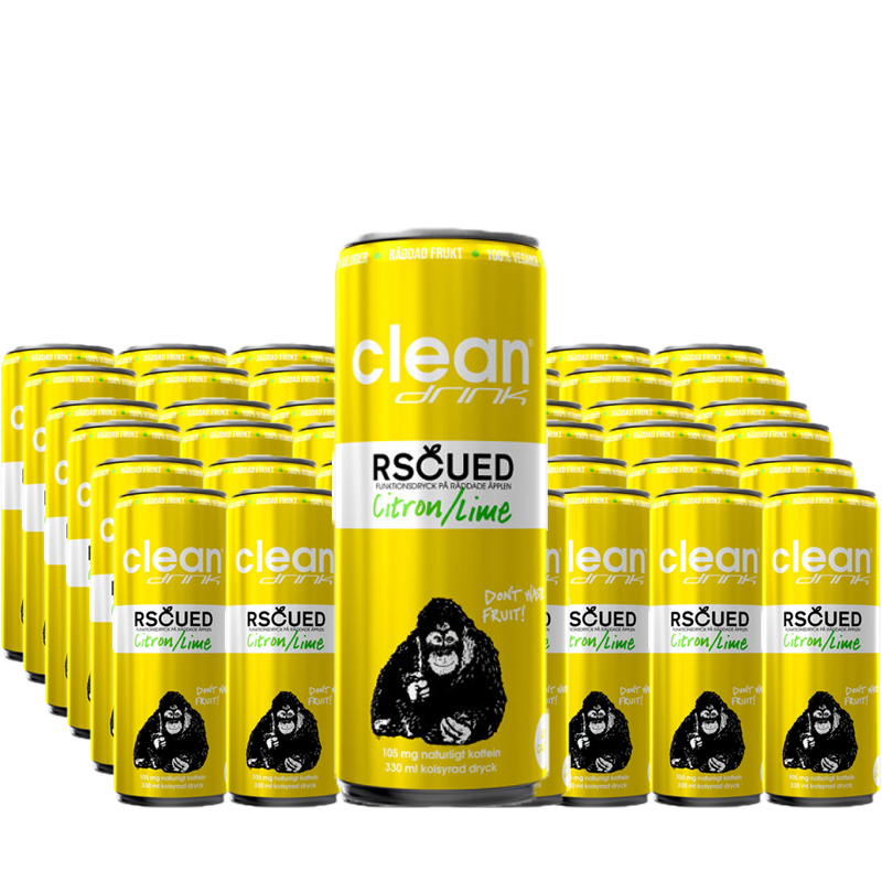 Funktionsdryck Citron & Lime 48-pack - 60% rabatt