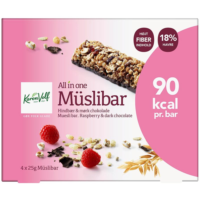 Müslibar Hallon & Mörk Choklad - 26% rabatt