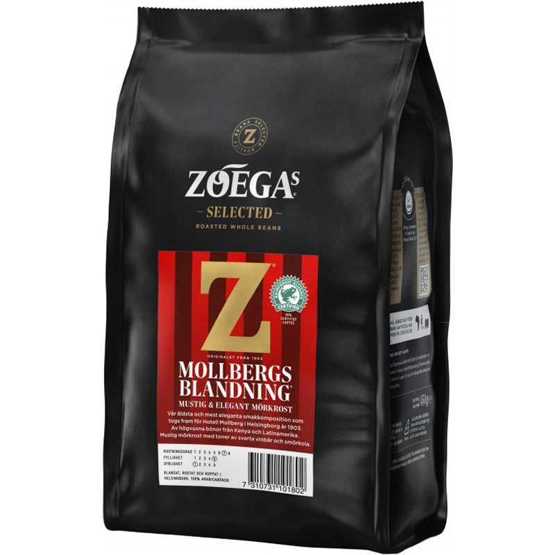 Kaffebönor "Mollbergs Blandning" 450g - 32% rabatt