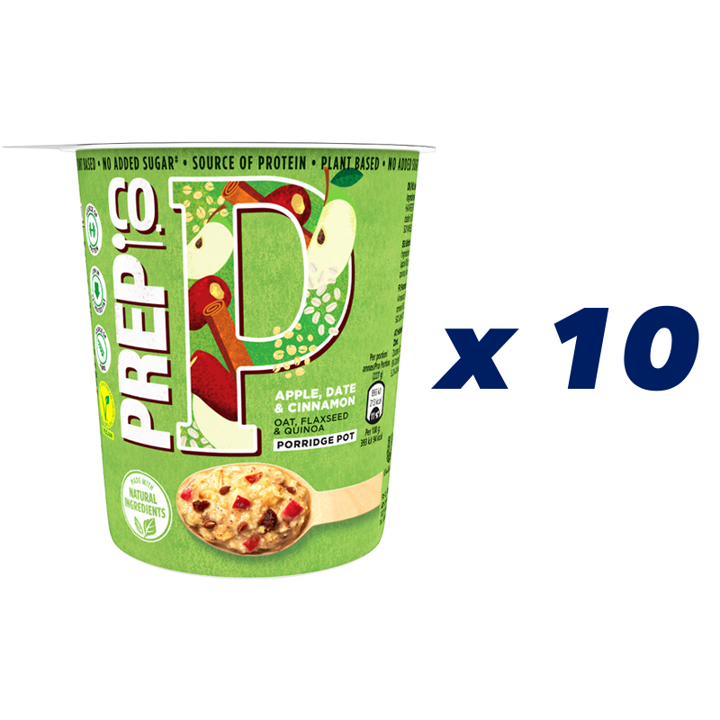Gröt Äpple, Dadlar & Kanel 10-pack - 50% rabatt