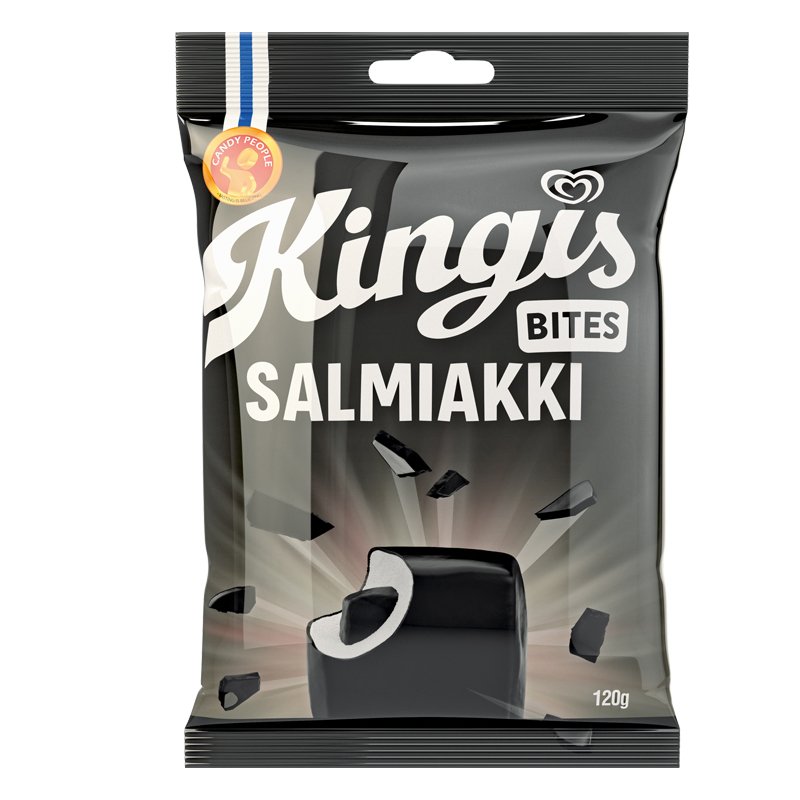 Kingis bites salmiakki - -32% rabatt