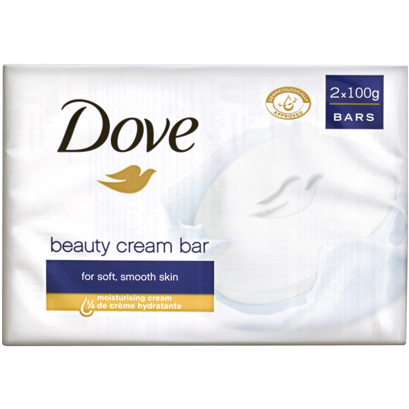 Tvål "Beauty Bar" 2 x 100g - 61% rabatt
