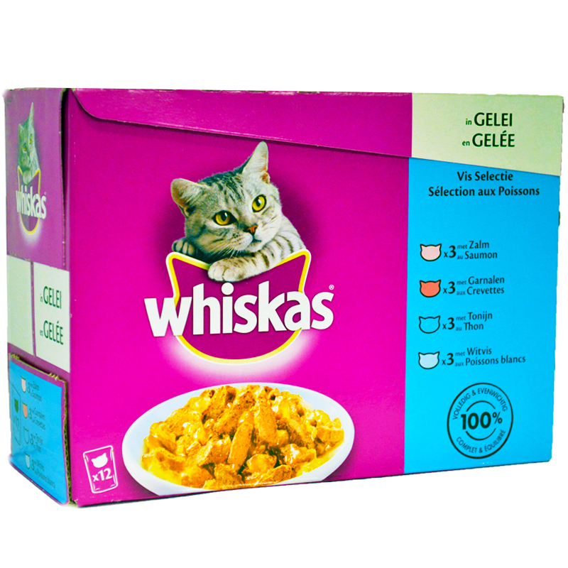 Kattmat Fisk & Skaldjur I Gelé - 29% rabatt
