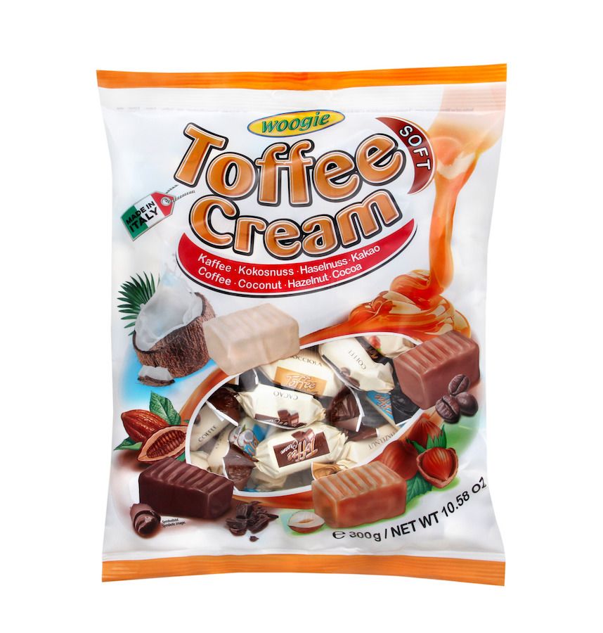 Woogie Toffee Cream 300g