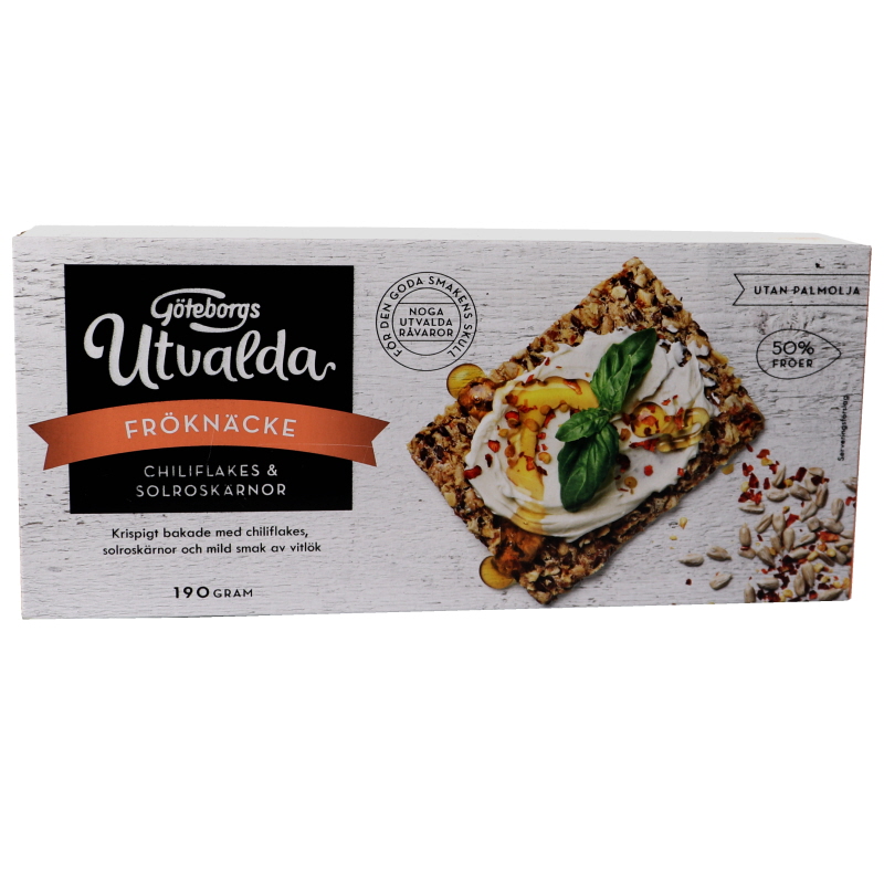 Fröknäcke Chiliflakes & Solroskärnor - 30% rabatt