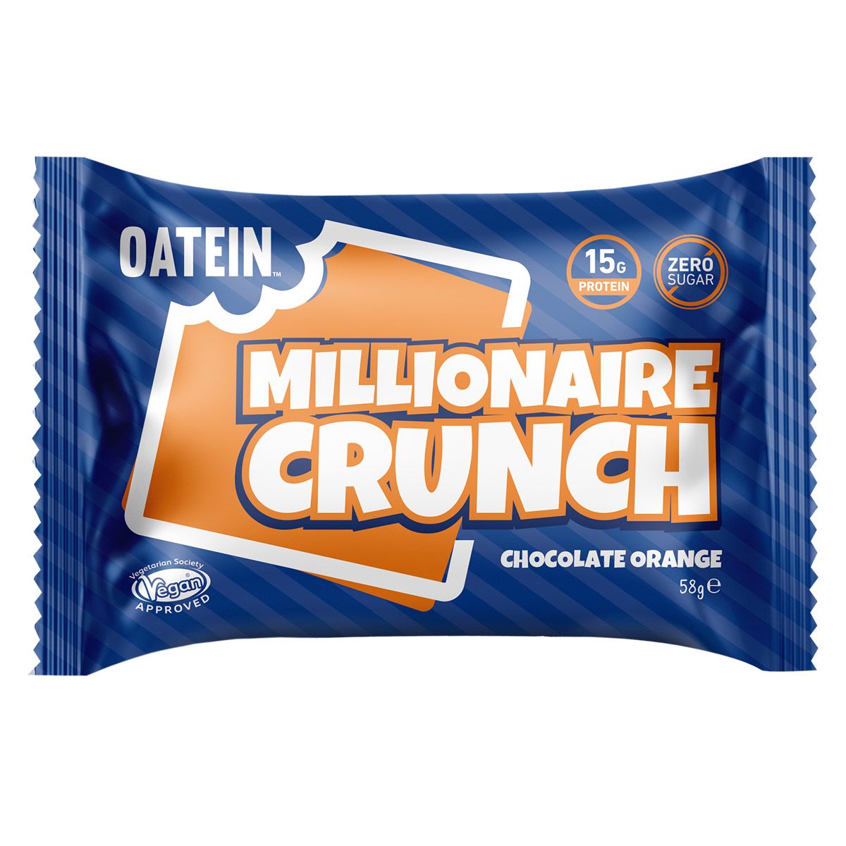 Oatein Millionaire Crunch - Chocolate Orange 58g