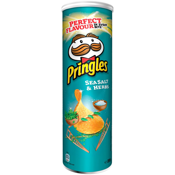 Pringles Sea Salt Herbs 200g