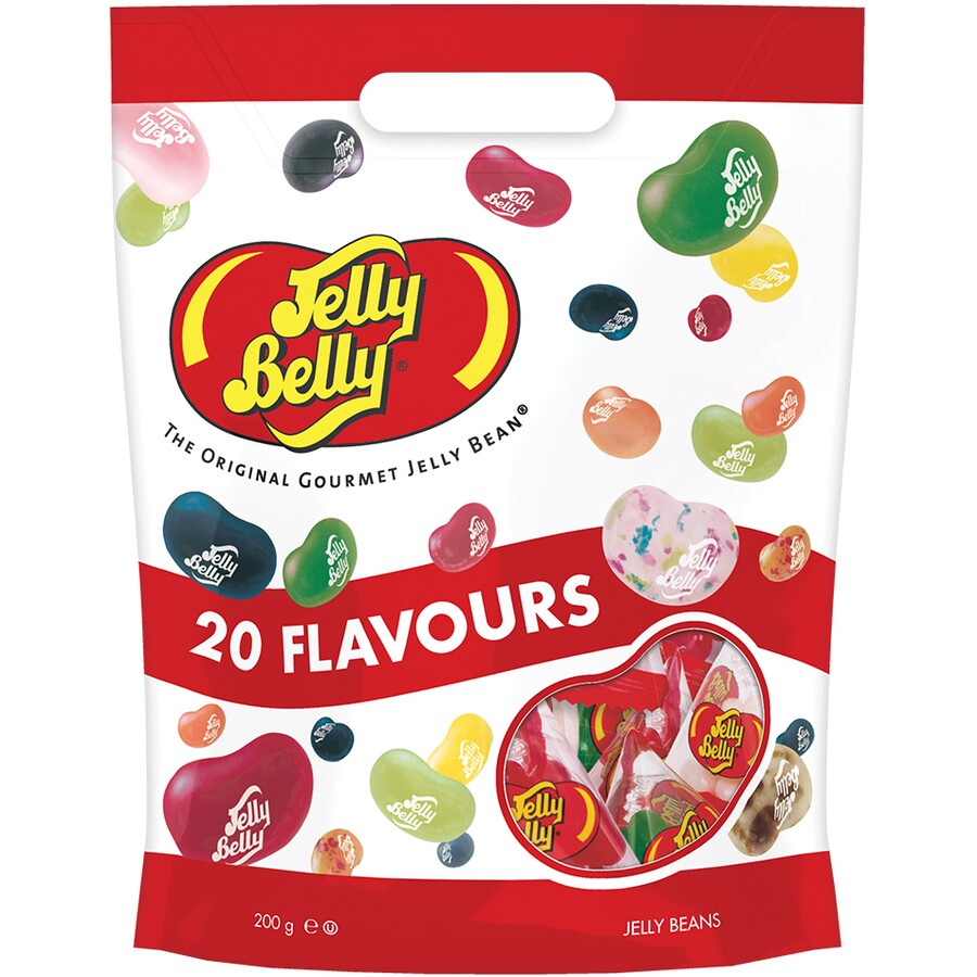 Jelly Belly 20 Smaker Pyramidpåsar 200g