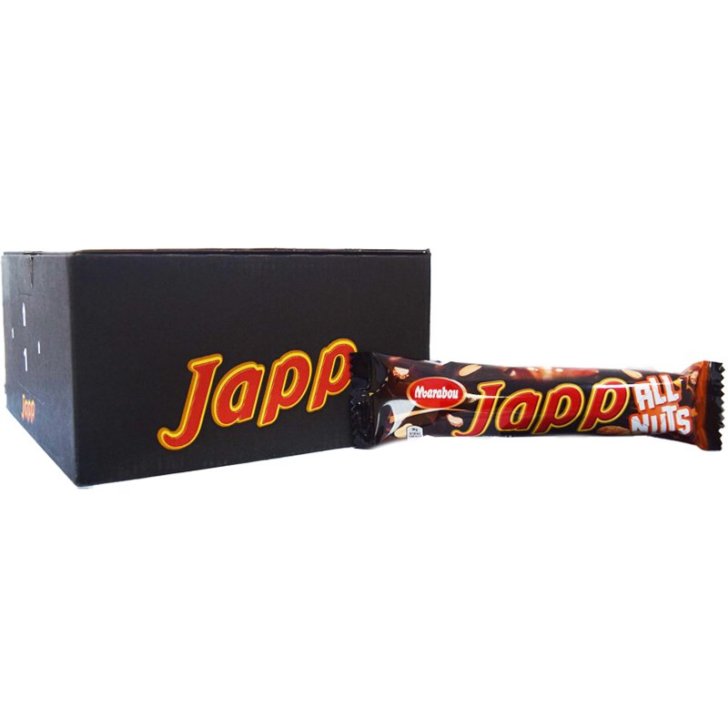 Japp "All Nuts" Hel Låda - 51% rabatt
