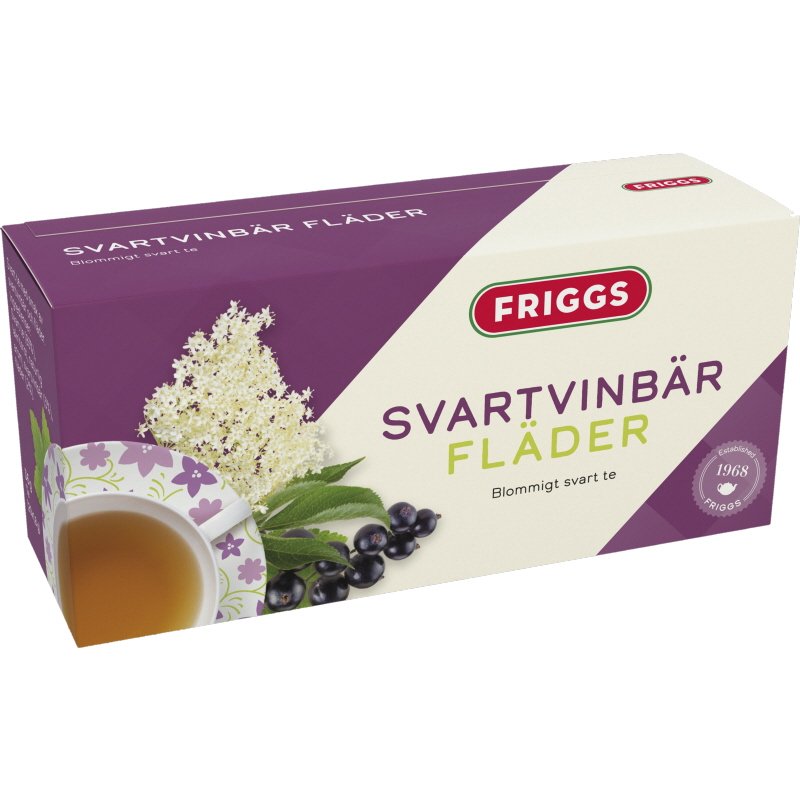 Te Svartvinbär Fläder - 14% rabatt