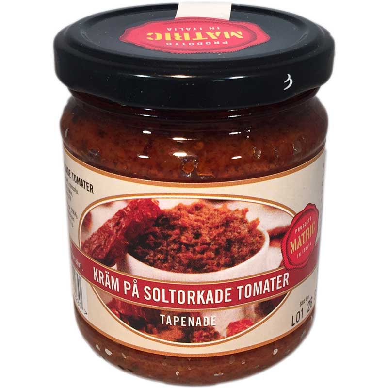 Tapenade soltorkade tomater - 36% rabatt