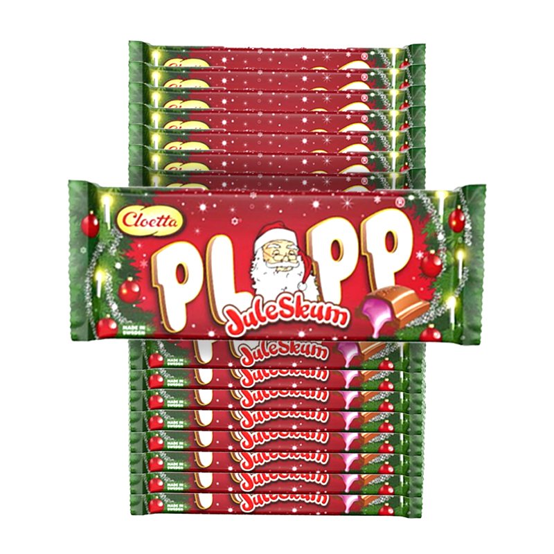 Plopp Juleskum 20-pack - 70% rabatt