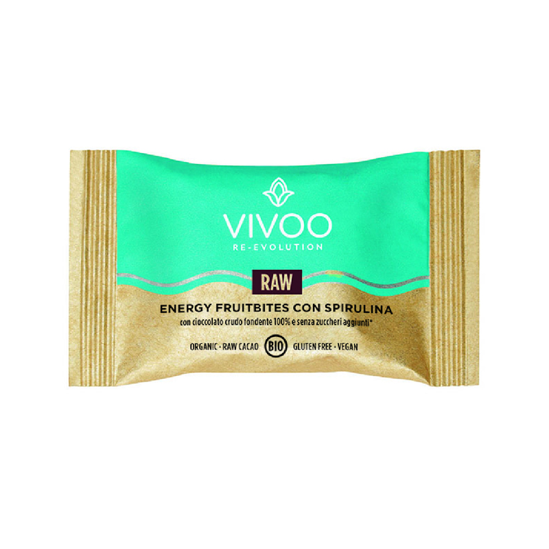 Rawbar Spirulina & Mörk Choklad 18g - 47% rabatt