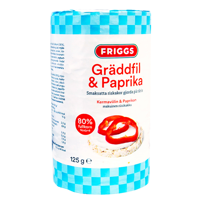 Riskakor Gräddfil & Paprika - 33% rabatt