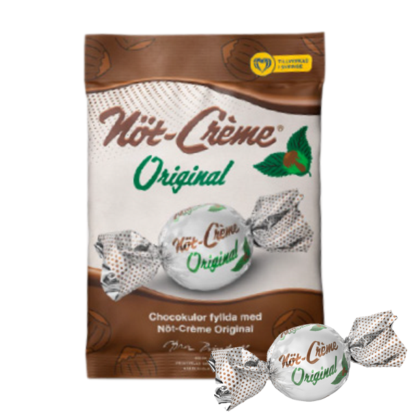 Nöt-Creme Pralin i Påse 67g