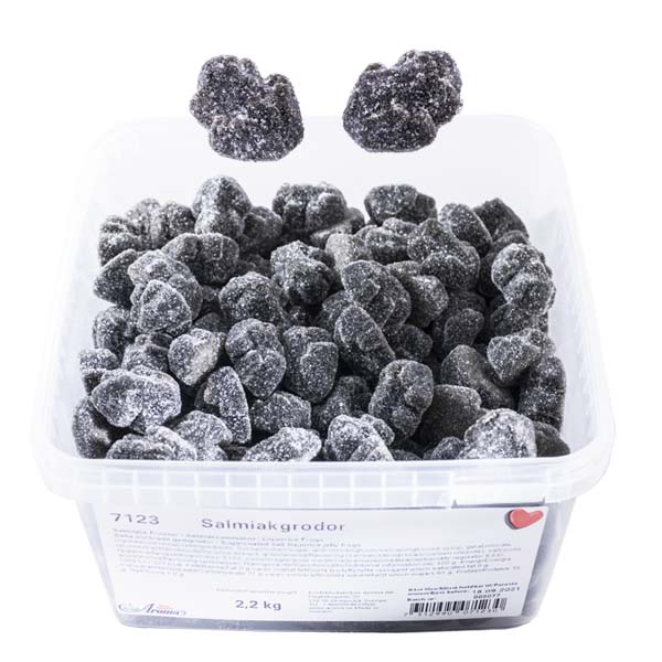 Aroma Salmiakgrodor - 2,2 kg