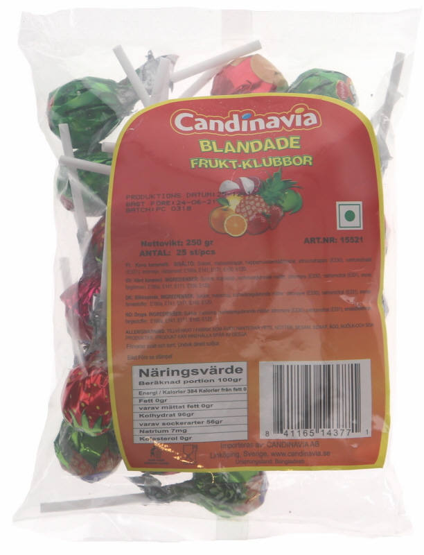 Fruktklubbor - 48% rabatt