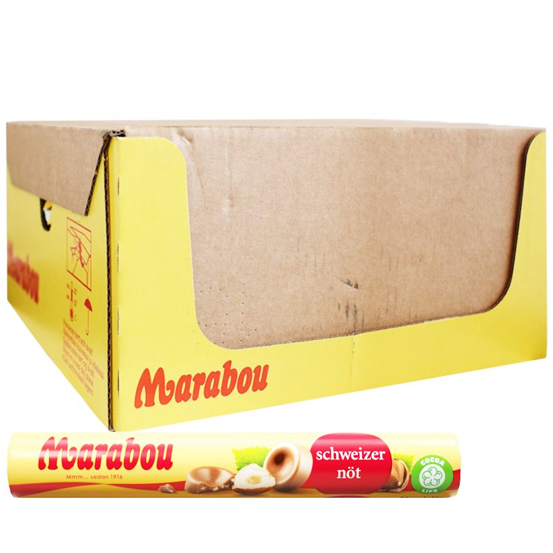 Hel Låda Mjölkchoklad "Schweizernöt" 28 x 67g - 55% rabatt
