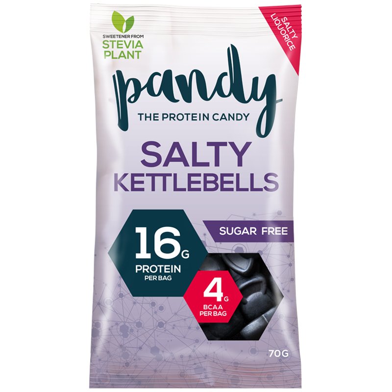 Proteingodis "Salty Kettlebells" 70g - 43% rabatt
