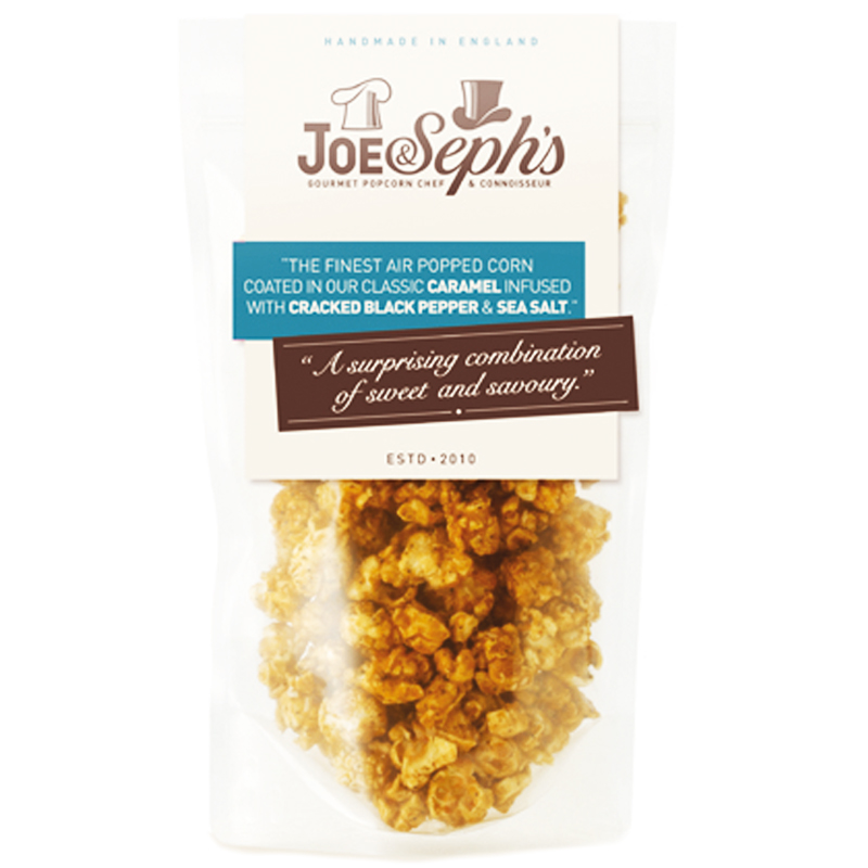 Popcorn "Caramel, Black Pepper & Sea Salt" 80g - 67% rabatt