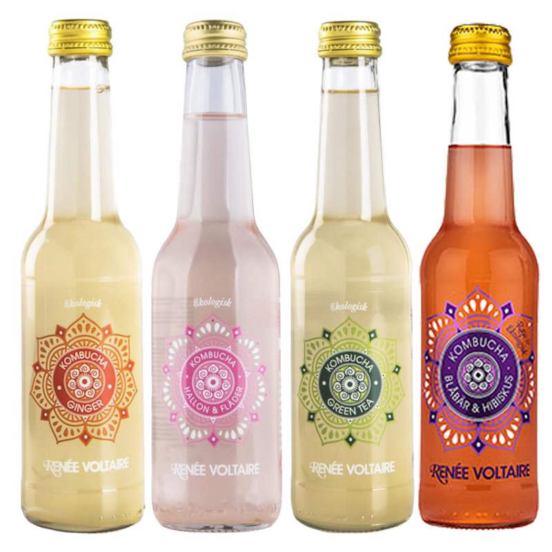 Kombucha Paketet 4 x 275ml - 67% rabatt