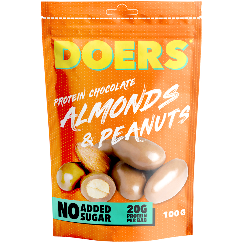 Proteinchoklad Mandlar & Jordnötter - 40% rabatt