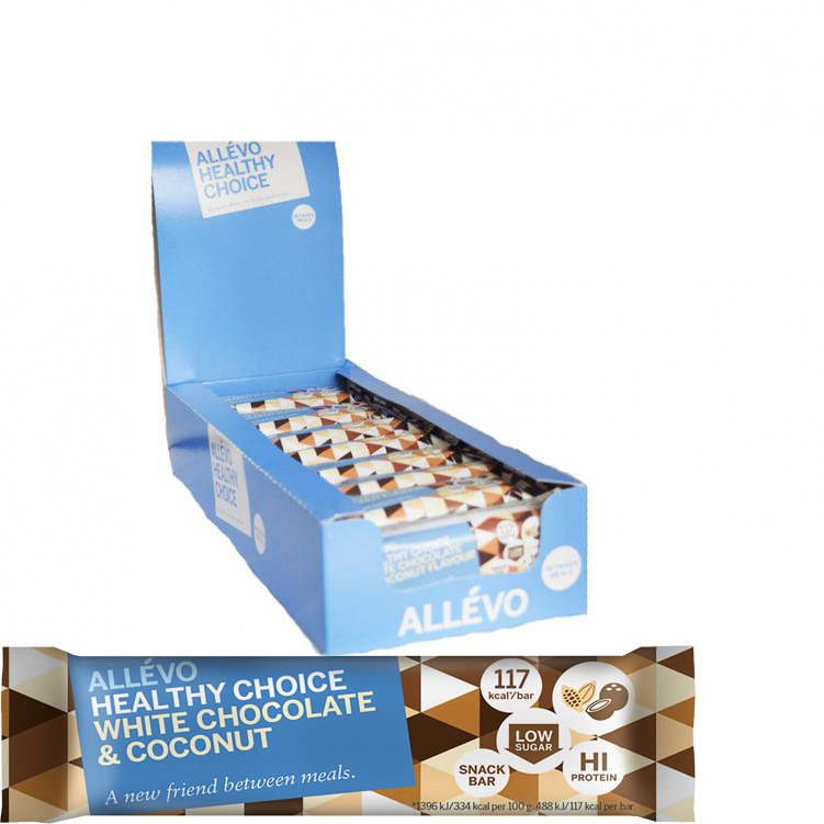 Energibar White Chocolate & Coconut 24-pack - 77% rabatt