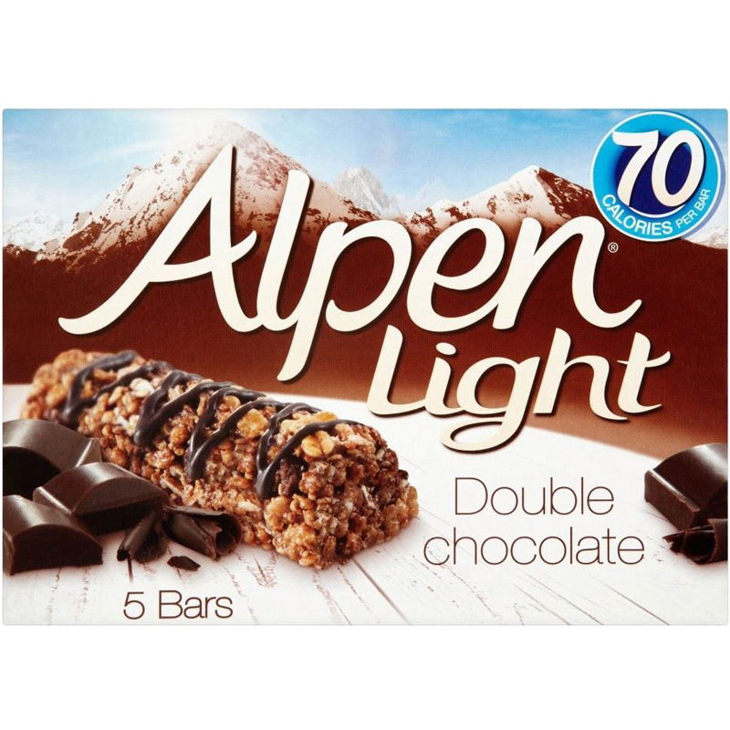 Bars "Double Chocolate" 95g - 34% rabatt